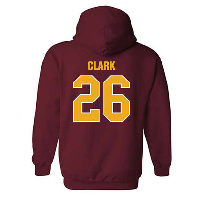 ULM - NCAA Baseball : Jack Clark - Classic Shersey Hooded Sweatshirt-1