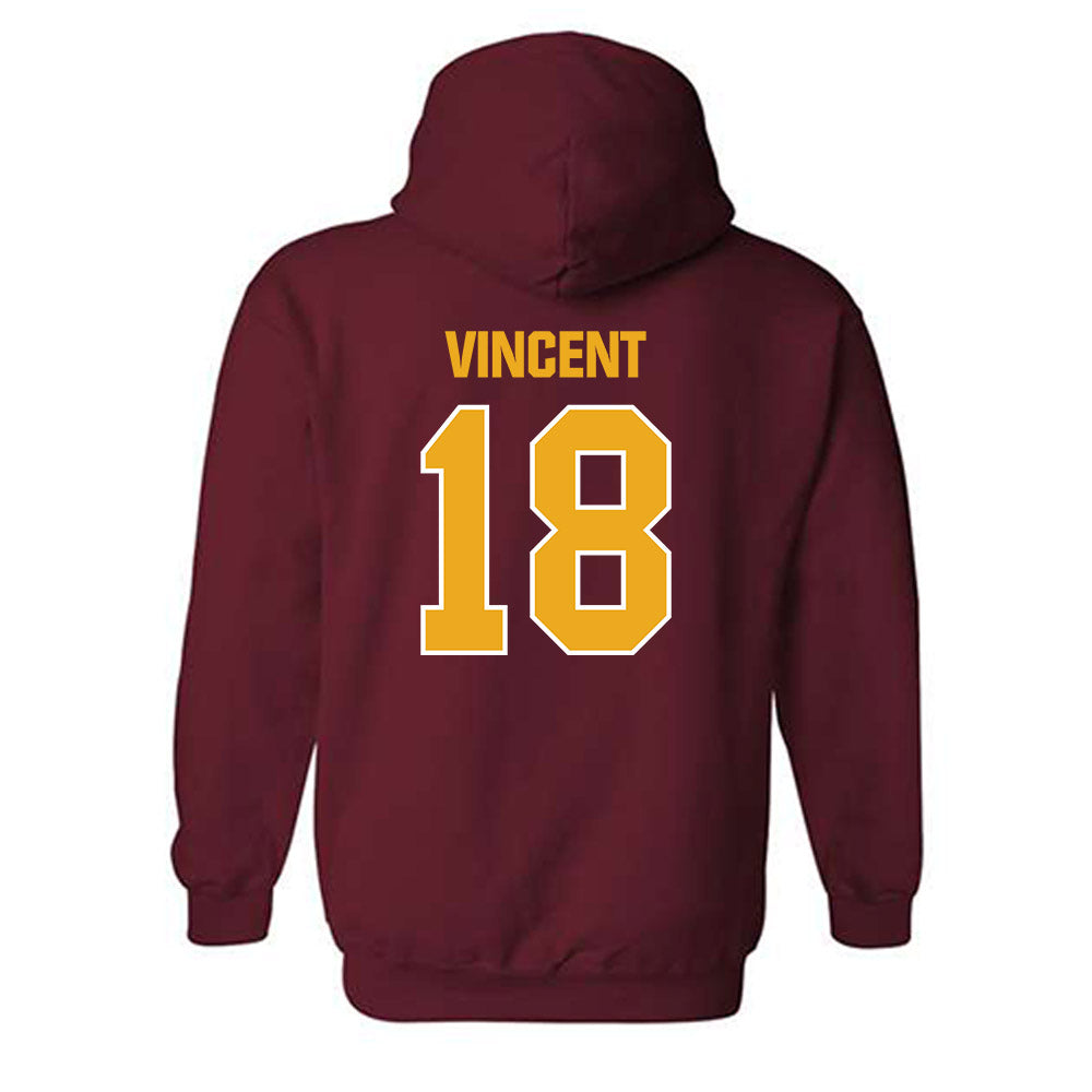 ULM - NCAA Football : Bret Vincent - Classic Shersey Hooded Sweatshirt-1