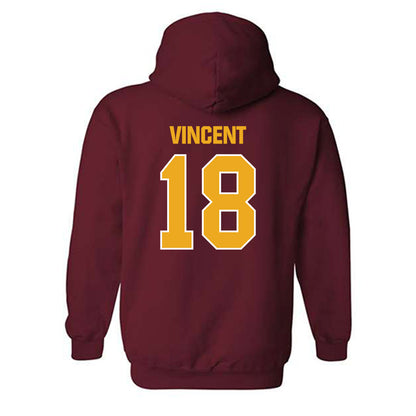 ULM - NCAA Football : Bret Vincent - Classic Shersey Hooded Sweatshirt-1