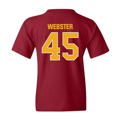 ULM - NCAA Football : Lakendra Webster - Classic Shersey Youth T-Shirt-1