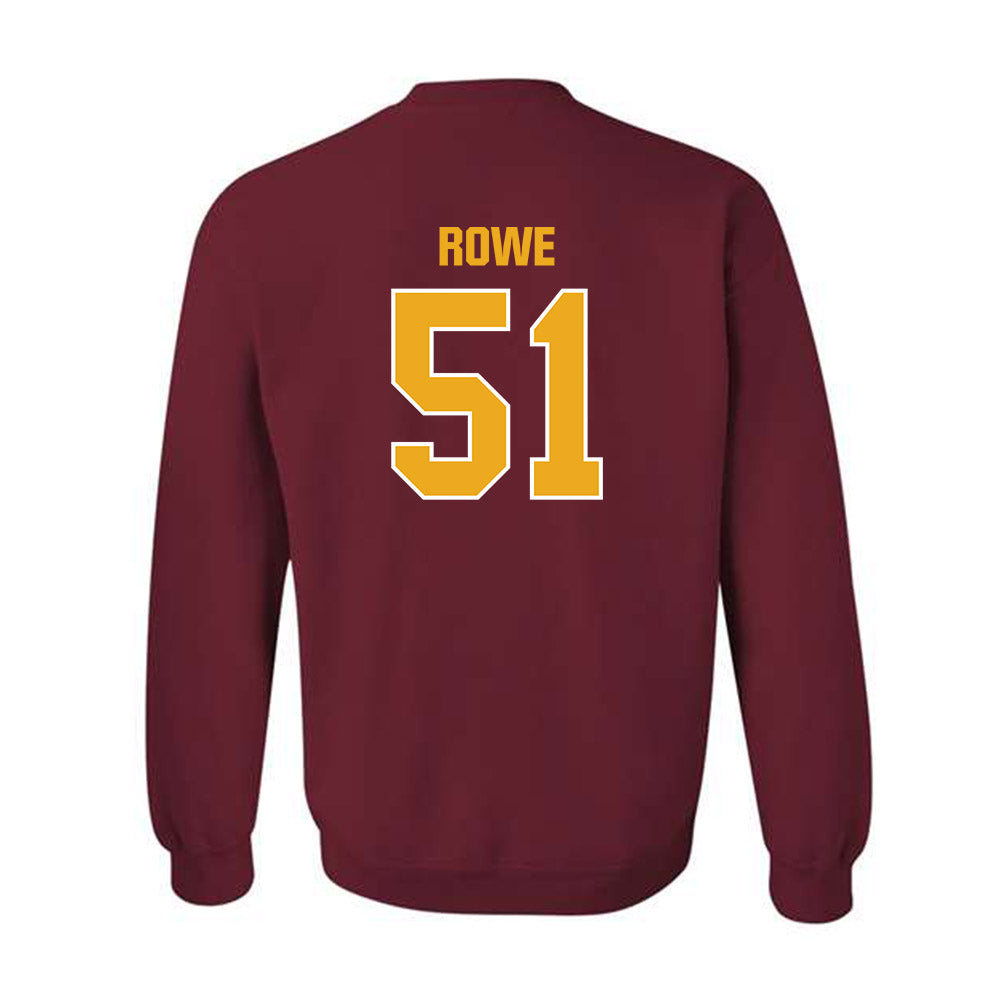 ULM - NCAA Football : Jaden Rowe - Classic Shersey Crewneck Sweatshirt-1