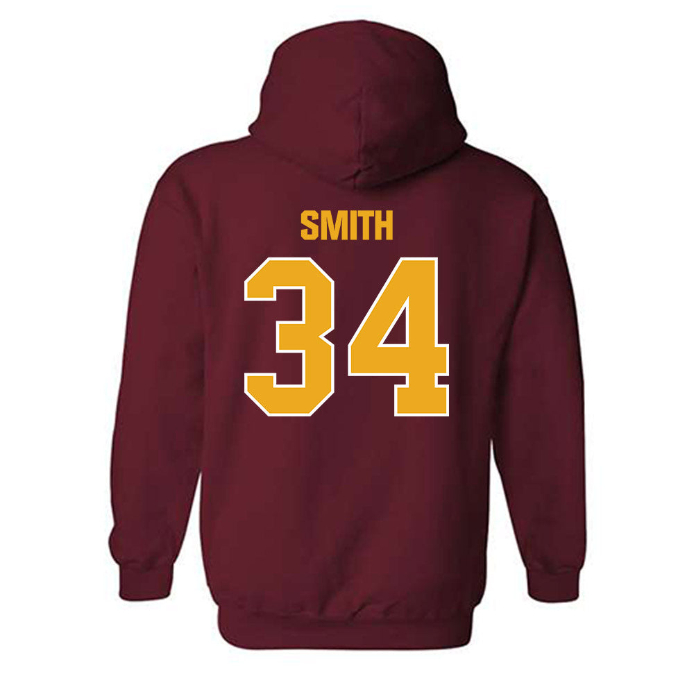 ULM - NCAA Football : Ozarrio Smith - Classic Shersey Hooded Sweatshirt-1