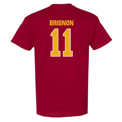 ULM - NCAA Baseball : Major Brignon - Classic Shersey T-Shirt-1