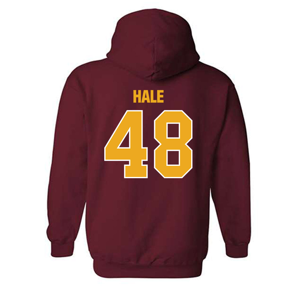 ULM - NCAA Football : Gunner Hale - Classic Shersey Hooded Sweatshirt-1