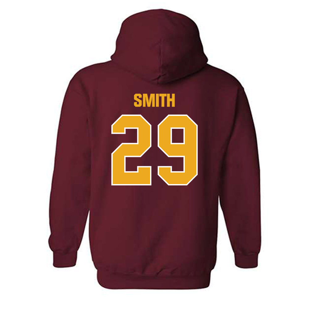 ULM - NCAA Football : James Smith - Classic Shersey Hooded Sweatshirt-1