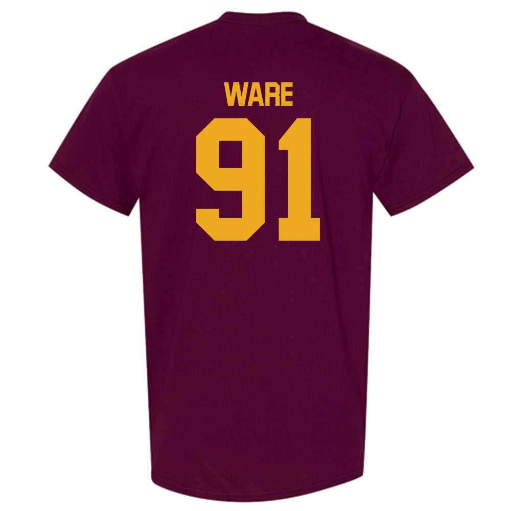 ULM - NCAA Football : Amarion Ware - Classic Shersey T-Shirt-1