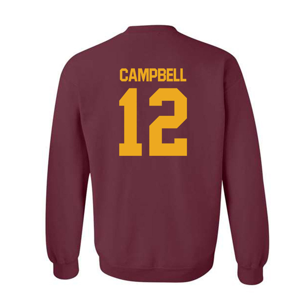 ULM - NCAA Football : Javon Campbell - Classic Shersey Crewneck Sweatshirt-1