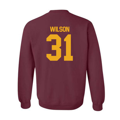 ULM - NCAA Football : Chandler Wilson - Classic Shersey Crewneck Sweatshirt-1