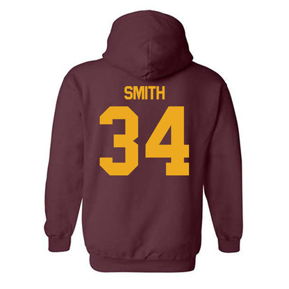 ULM - NCAA Football : Ozarrio Smith - Classic Shersey Hooded Sweatshirt-1
