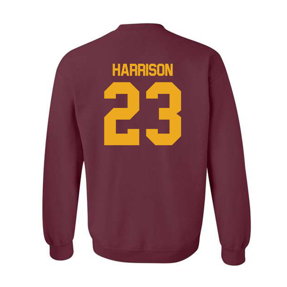 ULM - NCAA Softball : Tessara Harrison - Classic Shersey Crewneck Sweatshirt-1