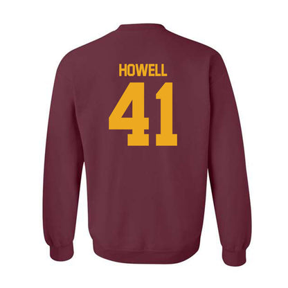 ULM - NCAA Football : Dylan Howell - Classic Shersey Crewneck Sweatshirt-1
