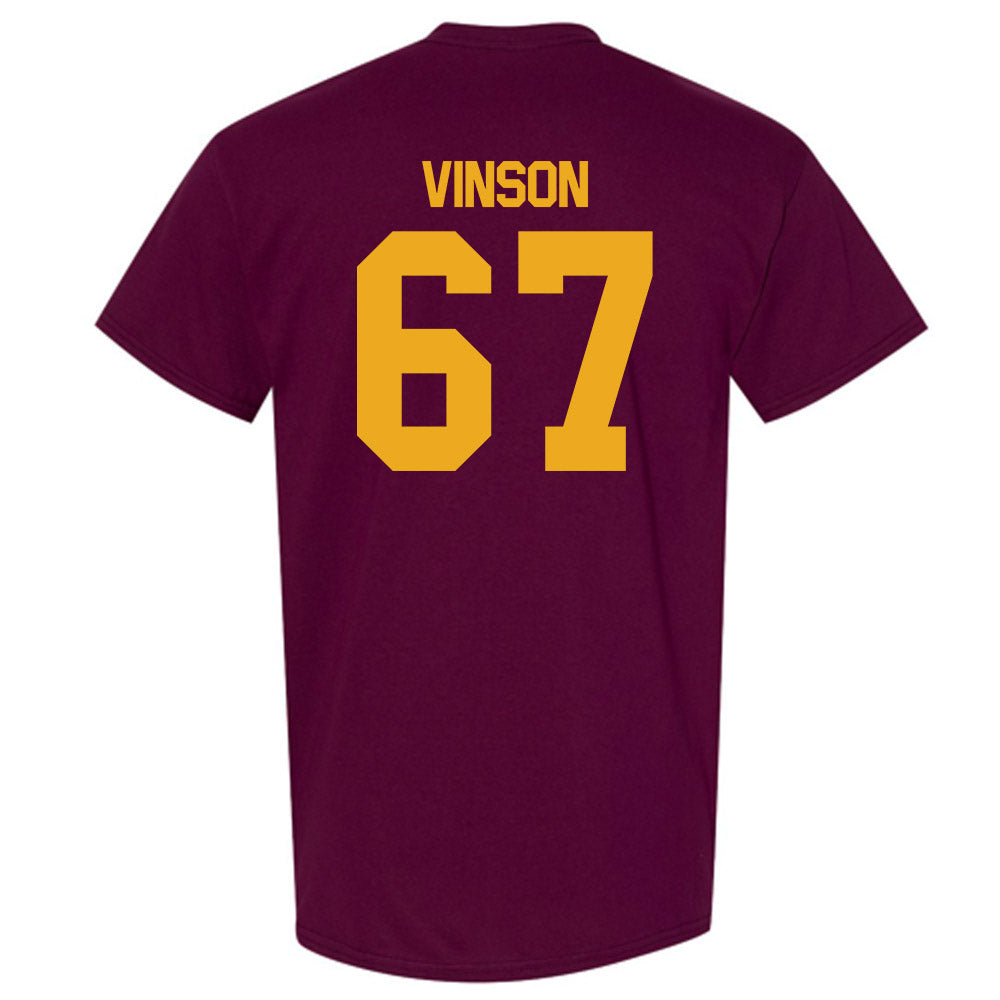 ULM - NCAA Football : Aj Vinson - Classic Shersey T-Shirt-1