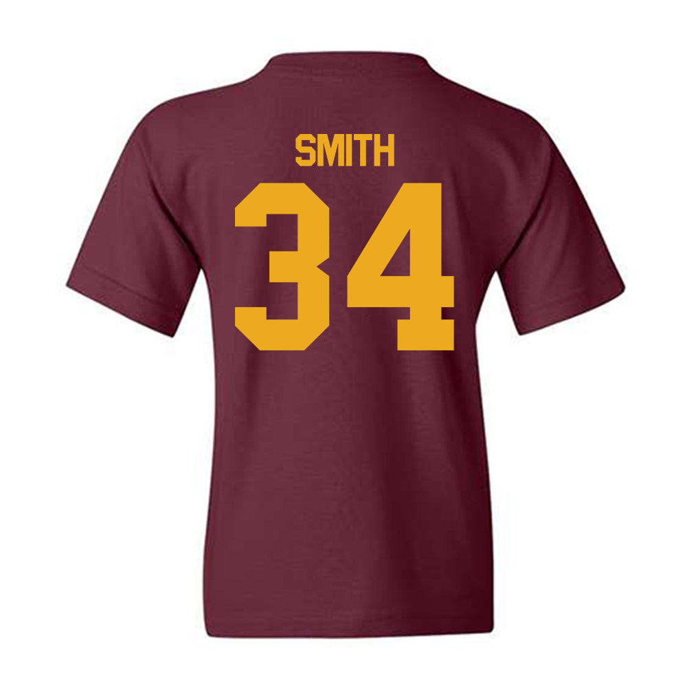 ULM - NCAA Football : Ozarrio Smith - Classic Shersey Youth T-Shirt-1