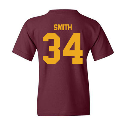 ULM - NCAA Football : Ozarrio Smith - Classic Shersey Youth T-Shirt-1