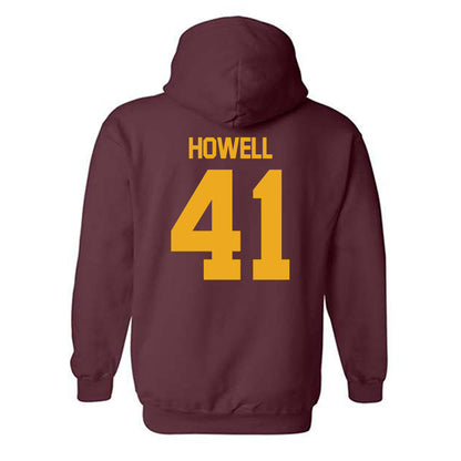 ULM - NCAA Football : Dylan Howell - Classic Shersey Hooded Sweatshirt-1
