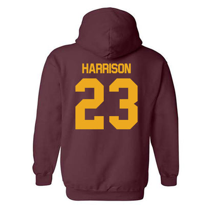ULM - NCAA Softball : Tessara Harrison - Classic Shersey Hooded Sweatshirt-1
