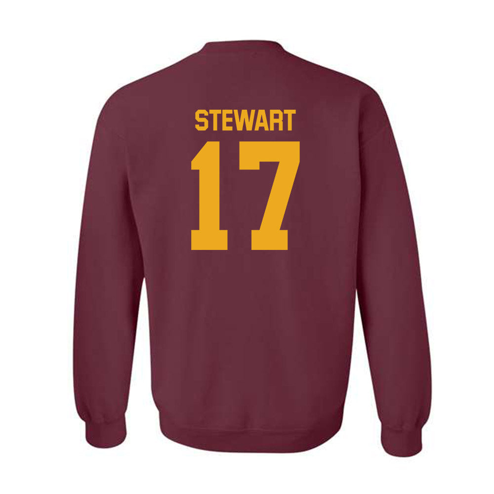 ULM - NCAA Football : JD Stewart - Classic Shersey Crewneck Sweatshirt-1