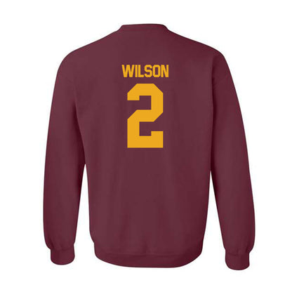 ULM - NCAA Football : Korian Wilson - Classic Shersey Crewneck Sweatshirt-1