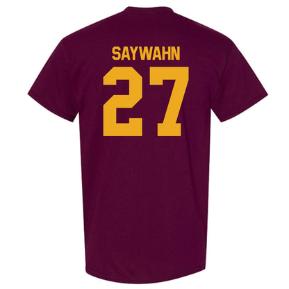 ULM - NCAA Football : Stephen Saywahn - Classic Shersey T-Shirt-1