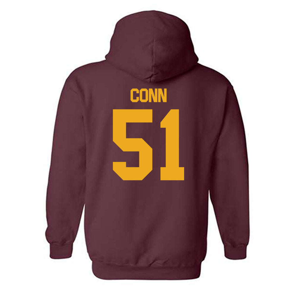 ULM - NCAA Baseball : Jackson Conn - Classic Shersey Hooded Sweatshirt-1
