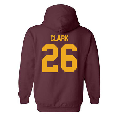 ULM - NCAA Baseball : Jack Clark - Classic Shersey Hooded Sweatshirt-1