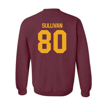 ULM - NCAA Football : Nate Sullivan - Classic Shersey Crewneck Sweatshirt-1