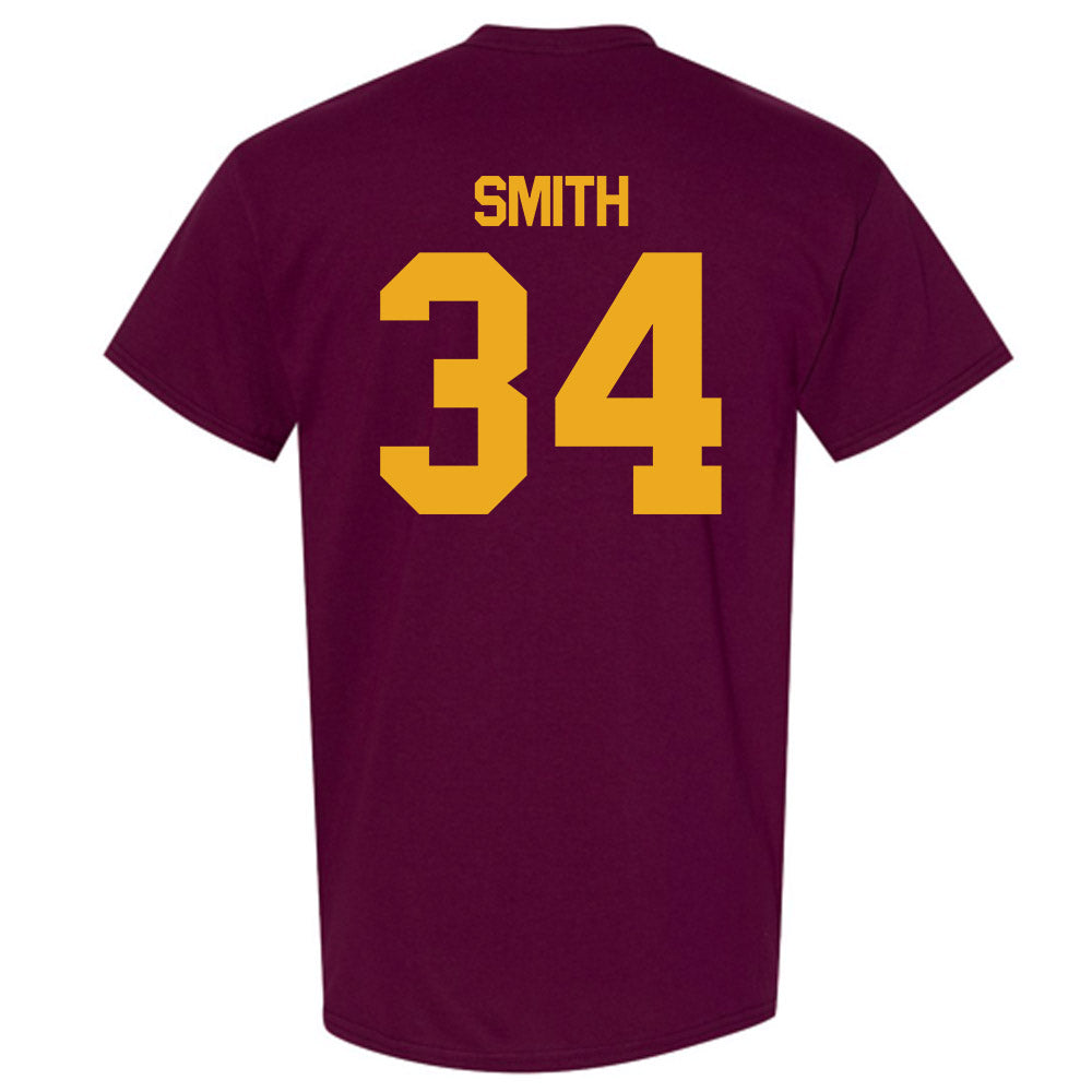 ULM - NCAA Football : Ozarrio Smith - Classic Shersey T-Shirt-1