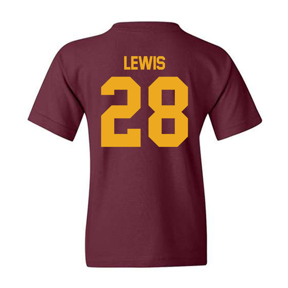 ULM - NCAA Football : Dorian Lewis - Classic Shersey Youth T-Shirt-1