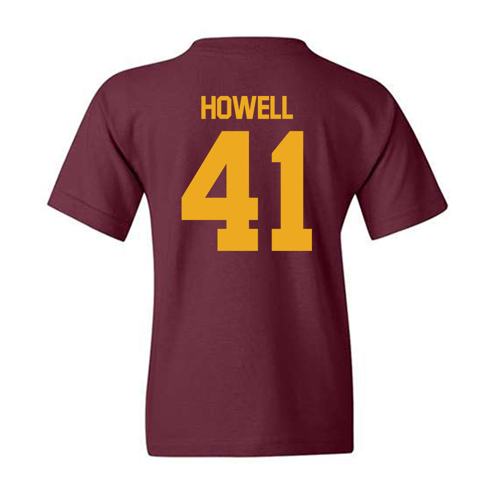 ULM - NCAA Football : Dylan Howell - Classic Shersey Youth T-Shirt-1