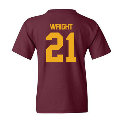 ULM - NCAA Football : Jaydon Wright - Classic Shersey Youth T-Shirt-1