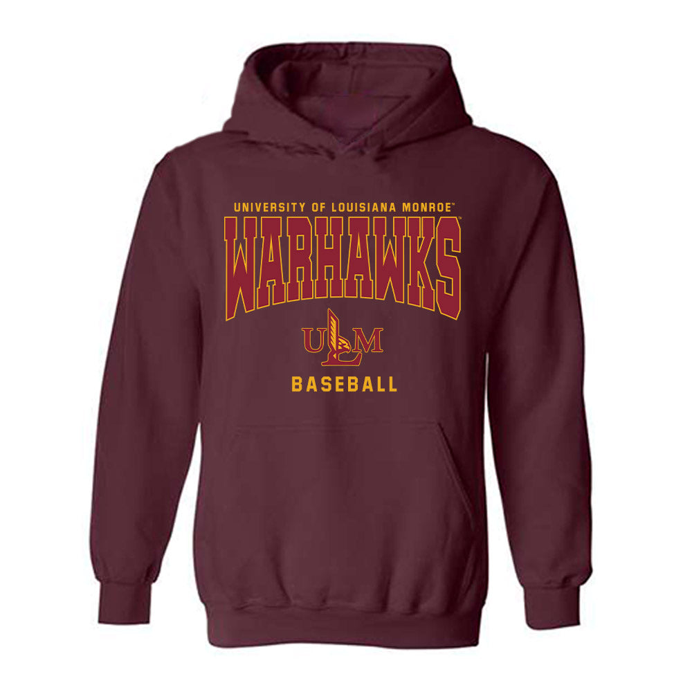ULM - NCAA Baseball : Jack Clark - Classic Shersey Hooded Sweatshirt-0