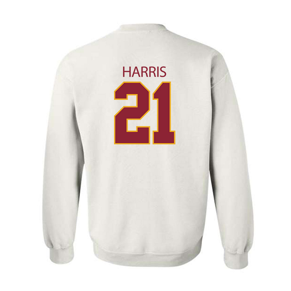 ULM - NCAA Football : Lynard Harris - Classic Shersey Crewneck Sweatshirt-1