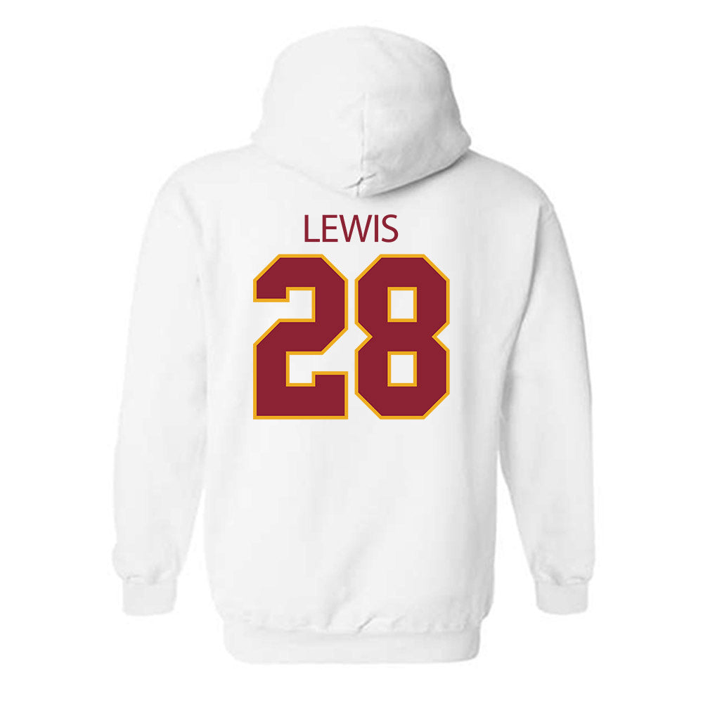 ULM - NCAA Football : Dorian Lewis - Classic Shersey Hooded Sweatshirt-1