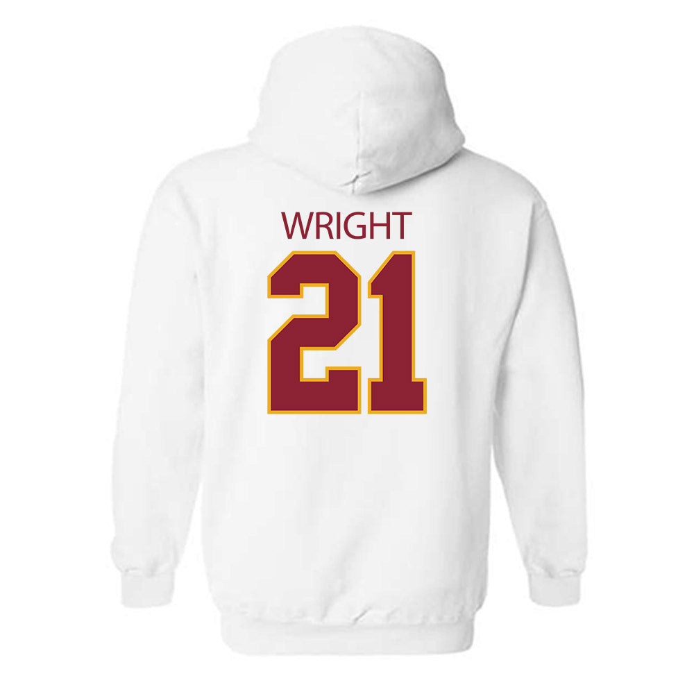 ULM - NCAA Football : Jaydon Wright - Classic Shersey Hooded Sweatshirt-1