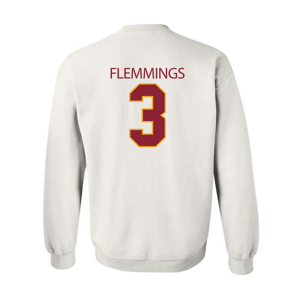 ULM - NCAA Football : Noah Flemmings - Classic Shersey Crewneck Sweatshirt-1