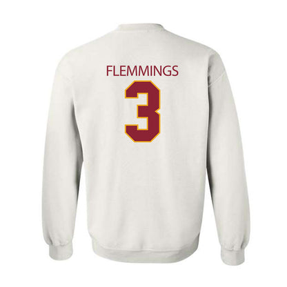 ULM - NCAA Football : Noah Flemmings - Classic Shersey Crewneck Sweatshirt-1