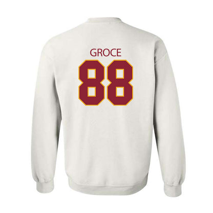ULM - NCAA Football : Caleb Groce - Classic Shersey Crewneck Sweatshirt-1
