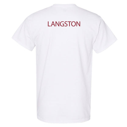ULM - NCAA Football : Seidrion Langston - Classic Shersey T-Shirt-1
