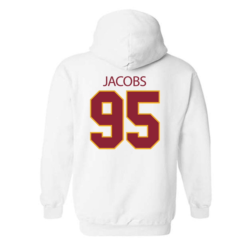 ULM - NCAA Football : Levontae Jacobs - Classic Shersey Hooded Sweatshirt-1