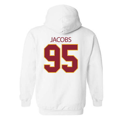 ULM - NCAA Football : Levontae Jacobs - Classic Shersey Hooded Sweatshirt-1