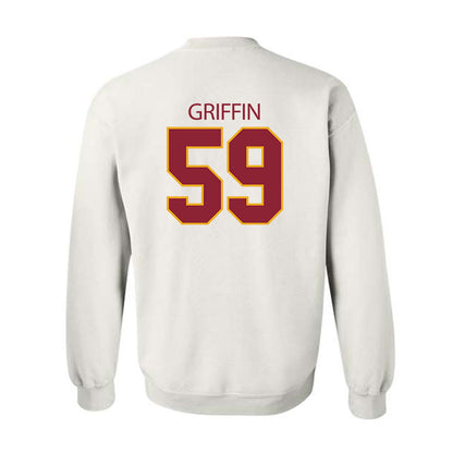 ULM - NCAA Football : Quentis Griffin - Classic Shersey Crewneck Sweatshirt-1