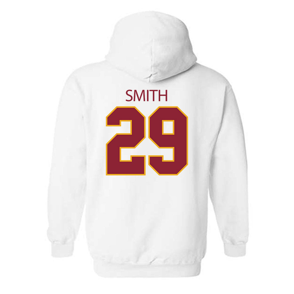 ULM - NCAA Football : James Smith - Classic Shersey Hooded Sweatshirt-1