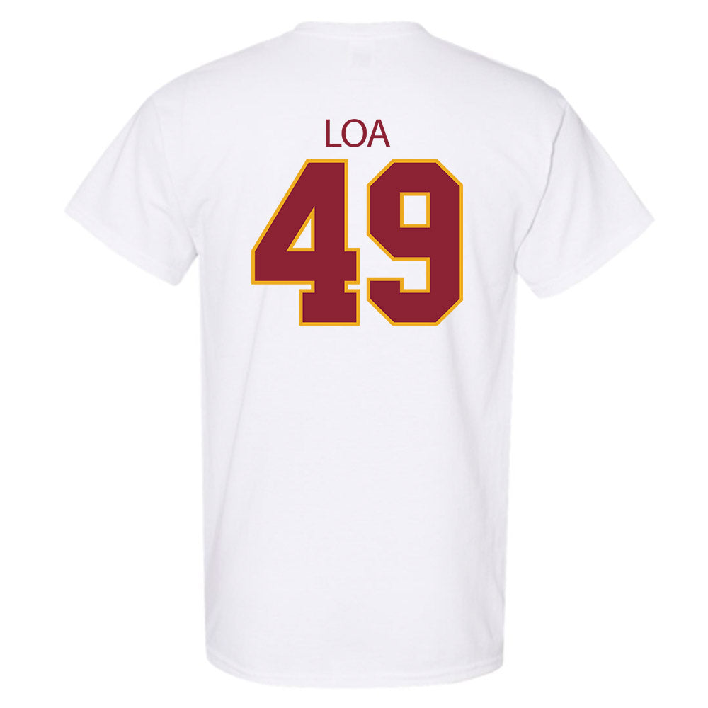 ULM - NCAA Football : Ziggy Loa - Classic Shersey T-Shirt-1