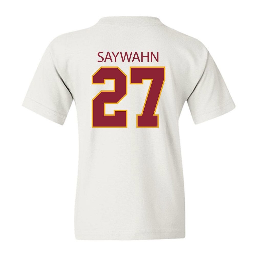 ULM - NCAA Football : Stephen Saywahn - Classic Shersey Youth T-Shirt-1