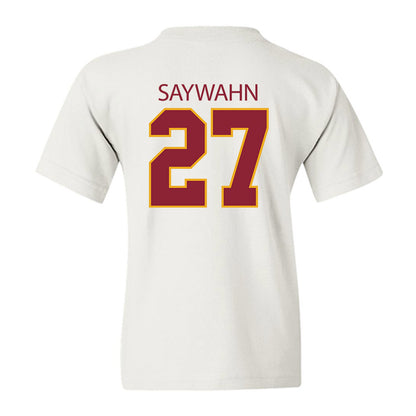ULM - NCAA Football : Stephen Saywahn - Classic Shersey Youth T-Shirt-1