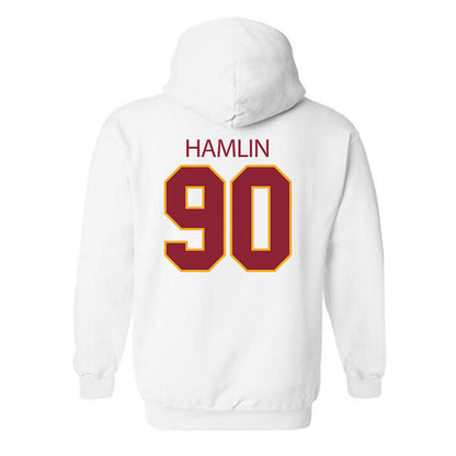 ULM - NCAA Football : Jaden Hamlin - Classic Shersey Hooded Sweatshirt-1