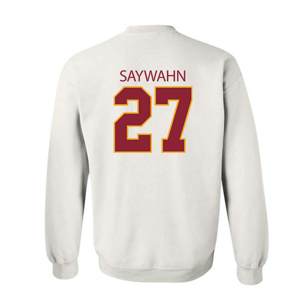 ULM - NCAA Football : Stephen Saywahn - Classic Shersey Crewneck Sweatshirt-1