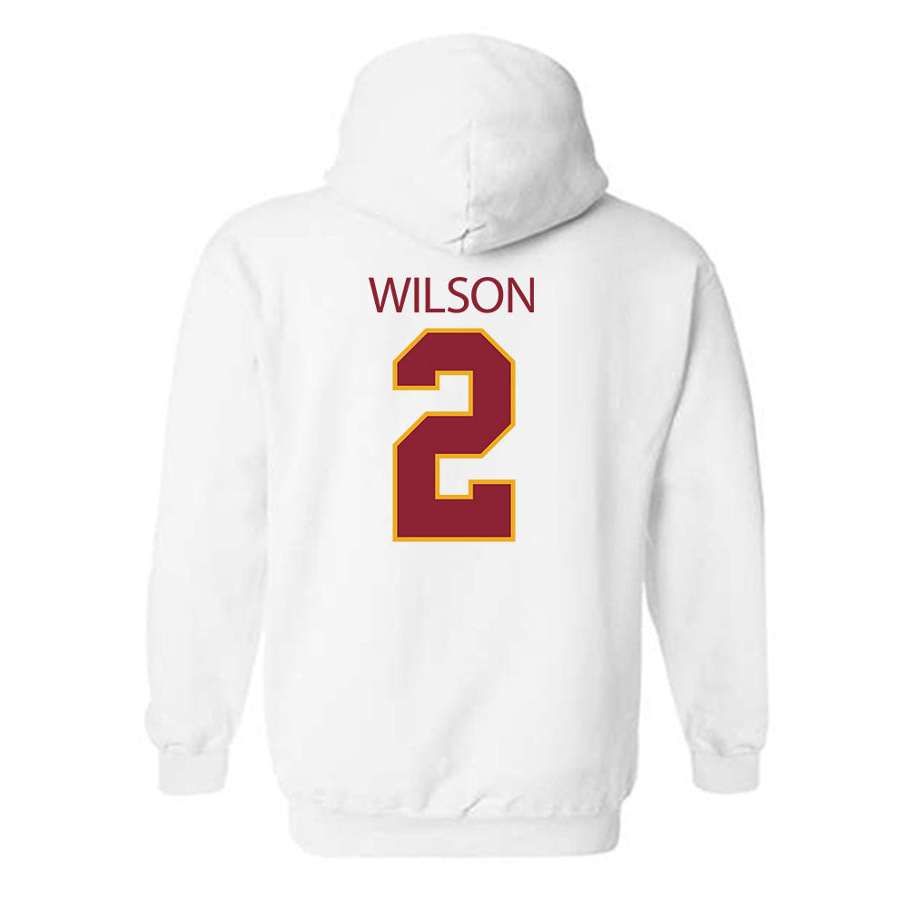 ULM - NCAA Football : Korian Wilson - Classic Shersey Hooded Sweatshirt-1