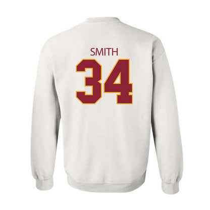 ULM - NCAA Football : Ozarrio Smith - Classic Shersey Crewneck Sweatshirt-1
