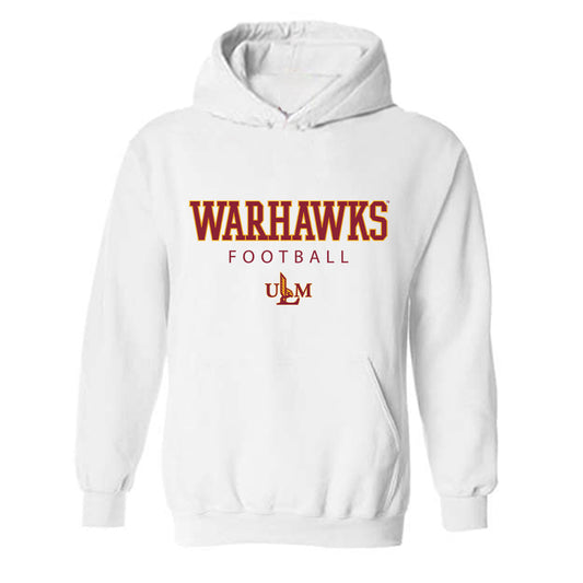 ULM - NCAA Football : JJ Moultrie - Classic Shersey Hooded Sweatshirt-0